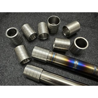 Khâu nối cnc inox304 cho cổ pô titan hàn pô zin