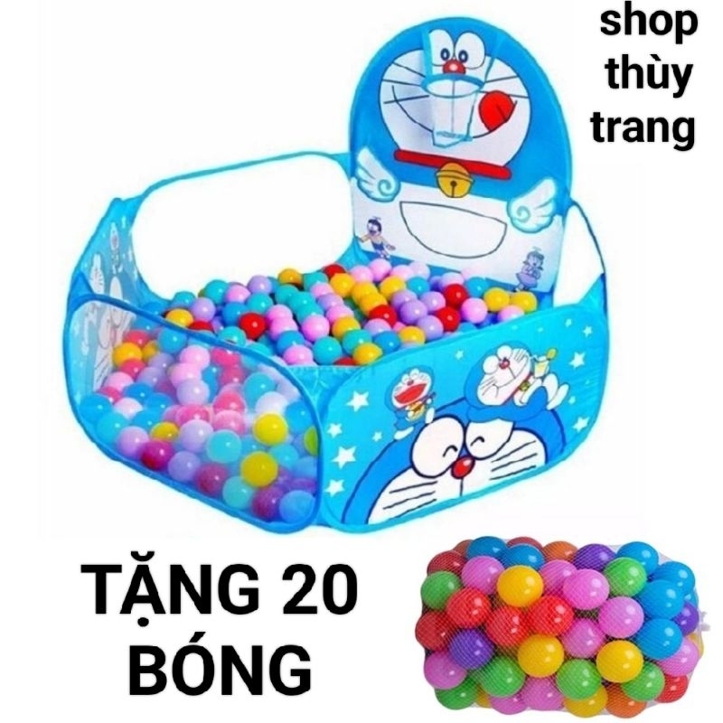 Lều Bóng Doremon Kèm 100 Bóng