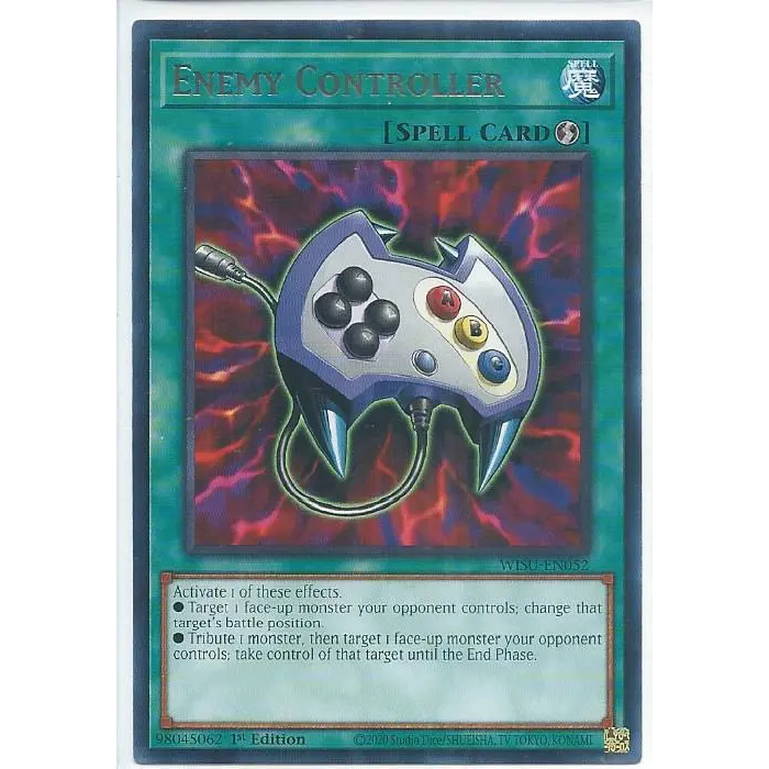 Thẻ bài Yu-Gi-Oh Tiếng Anh WISU-EN052 Enemy Controller – Rare