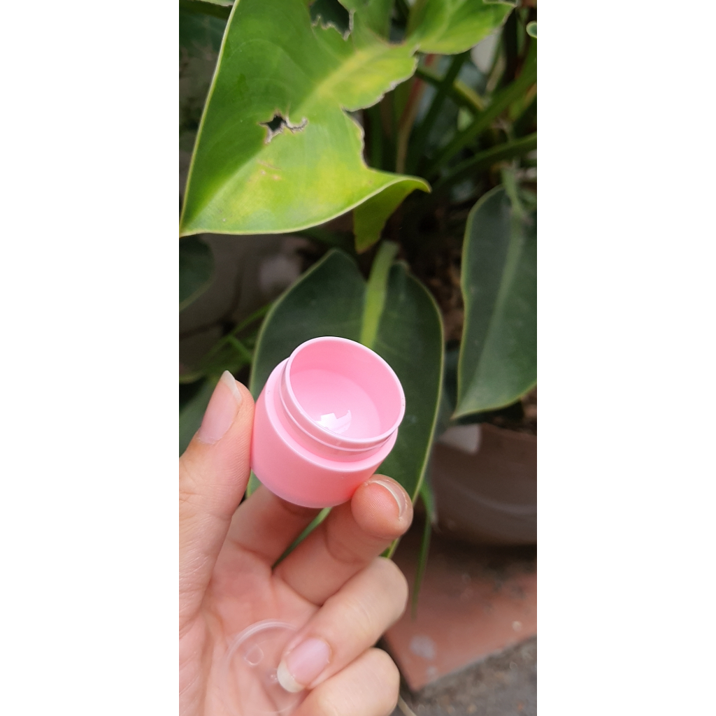 Hũ nhựa 5g 10h 15g Hồng, Xanh, Đen Trắng