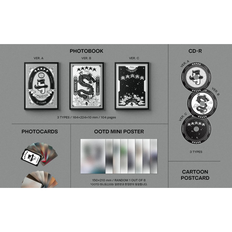 Có sẵn bộ album 5 Stars - Stray Kids không quà