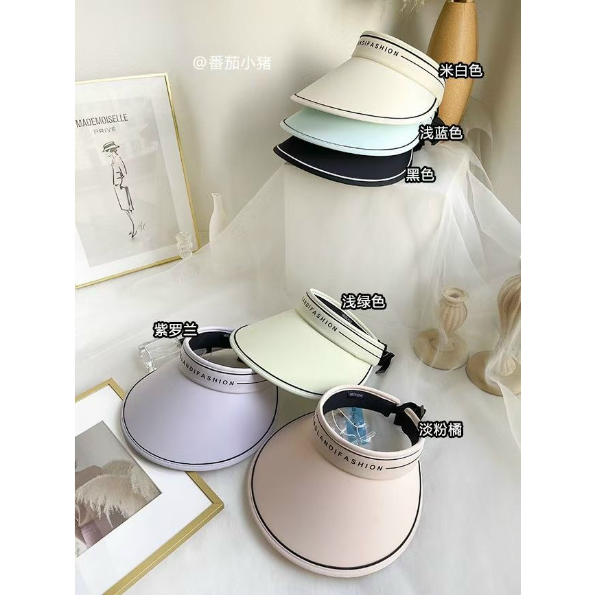 Mũ Nón rộng vành chống nắng, chống tia UV. Thương hiệu Mũ Menglandi vành to nón nửa đầu. Hàng quảng châu cao cấp loại 1