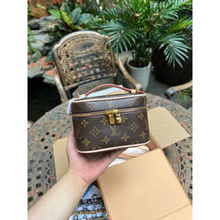 túi xách lv Nice mini sz 15cm chất da thật