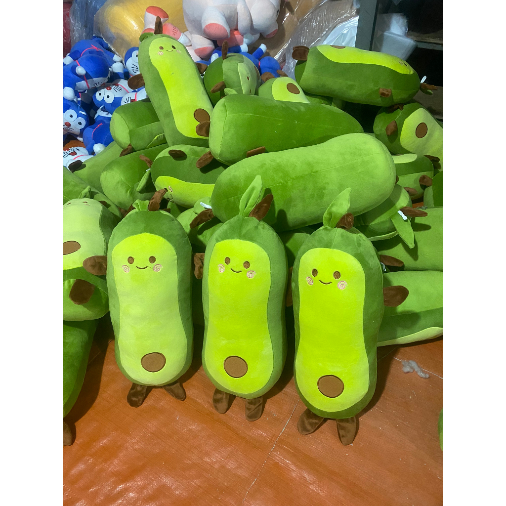 Gấu bông bơ dài nhồi bông êm mịn dễ thương cao cấp