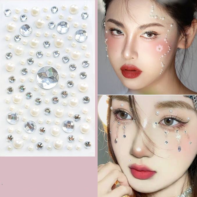 Hạt đính mắt đính tóc dùng trang điểm