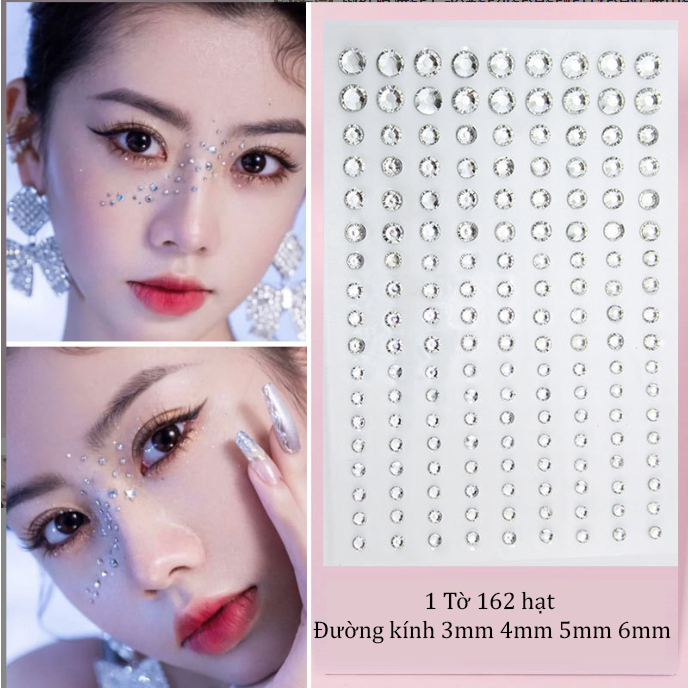 Hạt đính mắt đính tóc dùng trang điểm