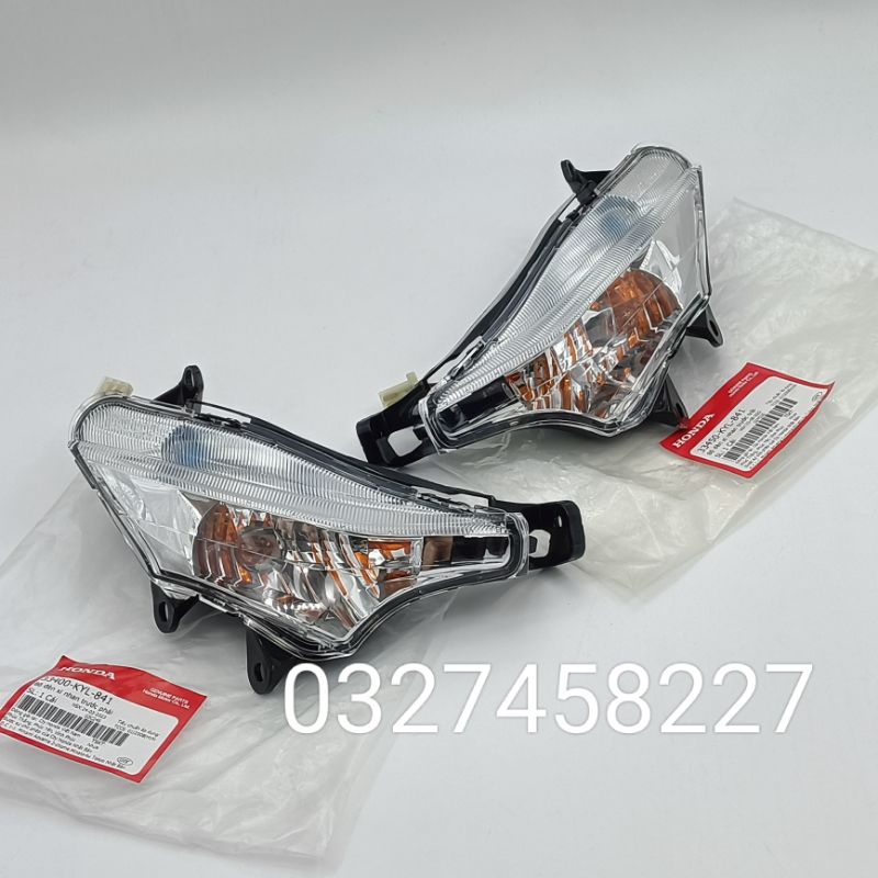 Cặp đèn xi nhan trước demi xe FUTURE X 125 zin Honda
