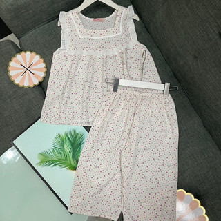 (Dưới 56kg) ĐỒ BỘ MẶC NHÀ QUẦN LỬNG LỤA RẺ