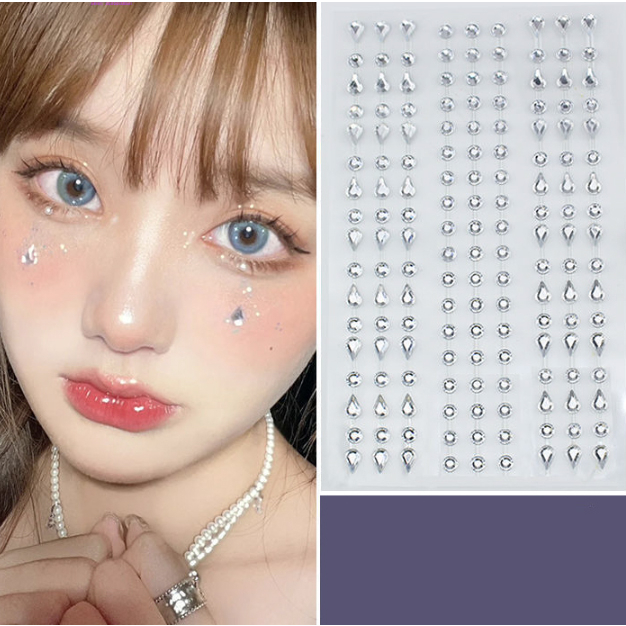 Hạt đính mắt đính tóc dùng trang điểm