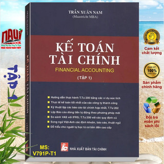 Sách kế toán tài chính - mba trần xuân nam