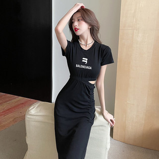 VÁY THUN BODY KHOÉT EO xẻ tà