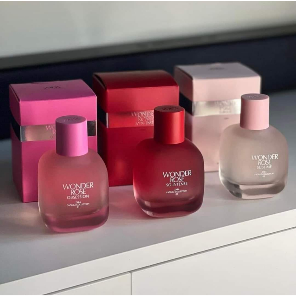 Chai chiết nước hoa Zara Red Vanila, Nuit, Violet Blosom