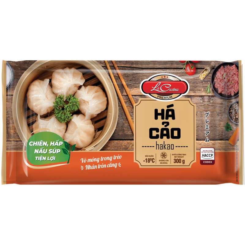 Há Cảo Nhân Thịt Khay 300g (Ship Đà Nẵng)
