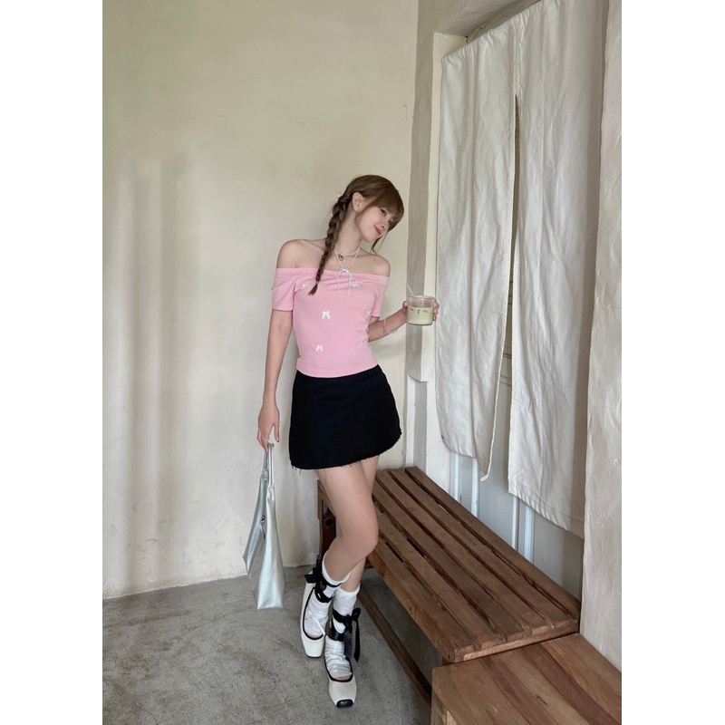 Chân Váy Kaki Trơn | Kaki Skirt - Esmeé