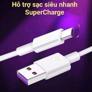 Cáp Sạc Nhanh Type C 5A Dài 25 Cm