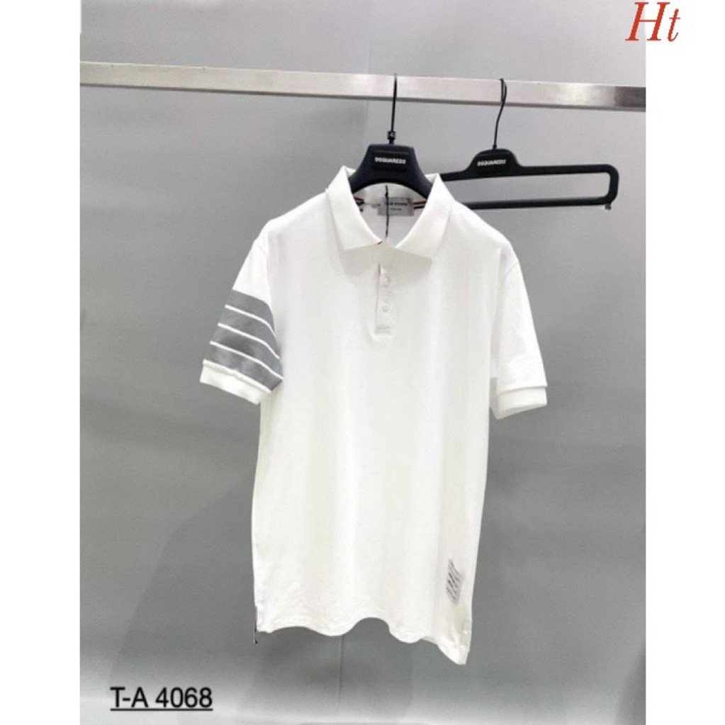 Áo Polo nam nữ có cổ 4 vạch tay trẻ trung và năng động LN35.315
