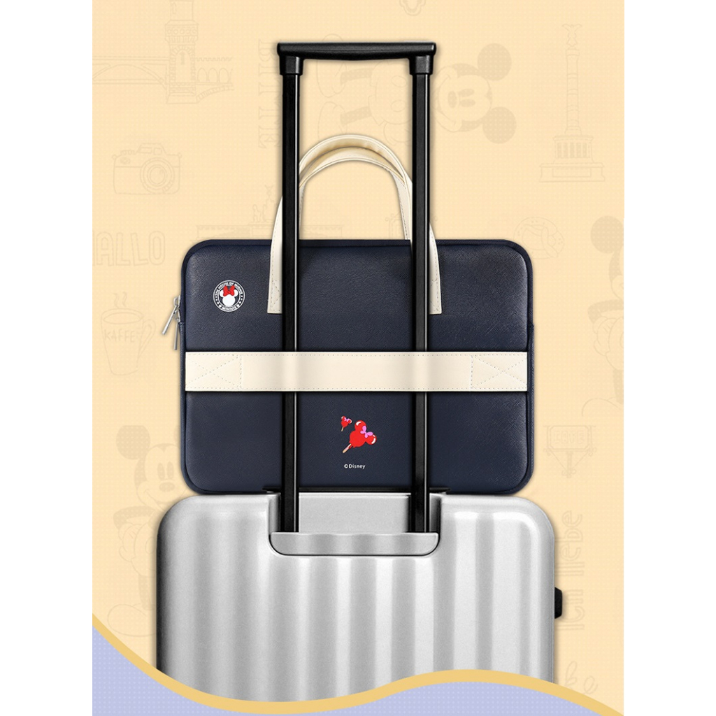 Túi Xách Đựng Laptop Thời Trang Nữ Disney Mickey Đi Học, Đi Làm