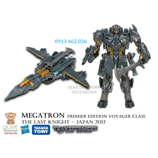 🔥 MEGATRON 17cm lắp ráp thành máy bay phản lực - TRANSFORMERS dòng The Last Knight