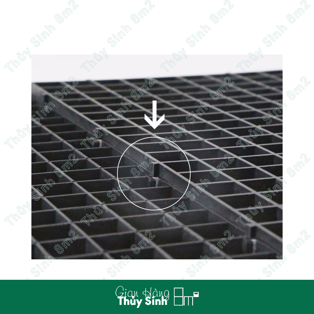 Vỉ Nhựa Vách Ngăn Hồ Cá, Vỉ Caro Đa Năng | 8m2