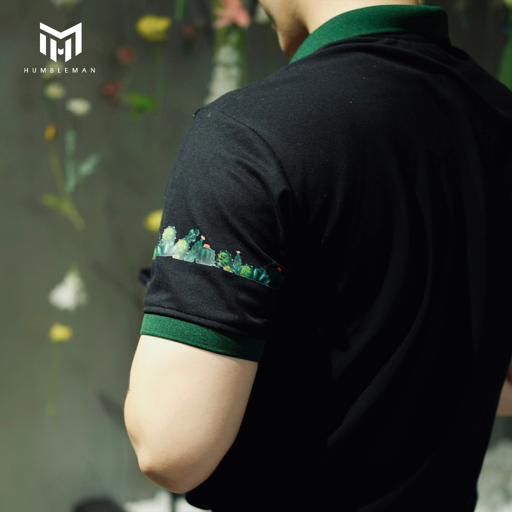 Áo Polo CACTUS vải cá sấu Cotton - Local Brand, chuẩn form, Humble Man