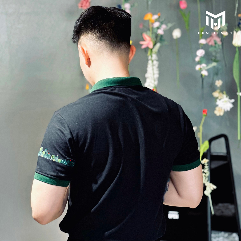 Áo Polo CACTUS vải cá sấu Cotton - Local Brand, chuẩn form, Humble Man