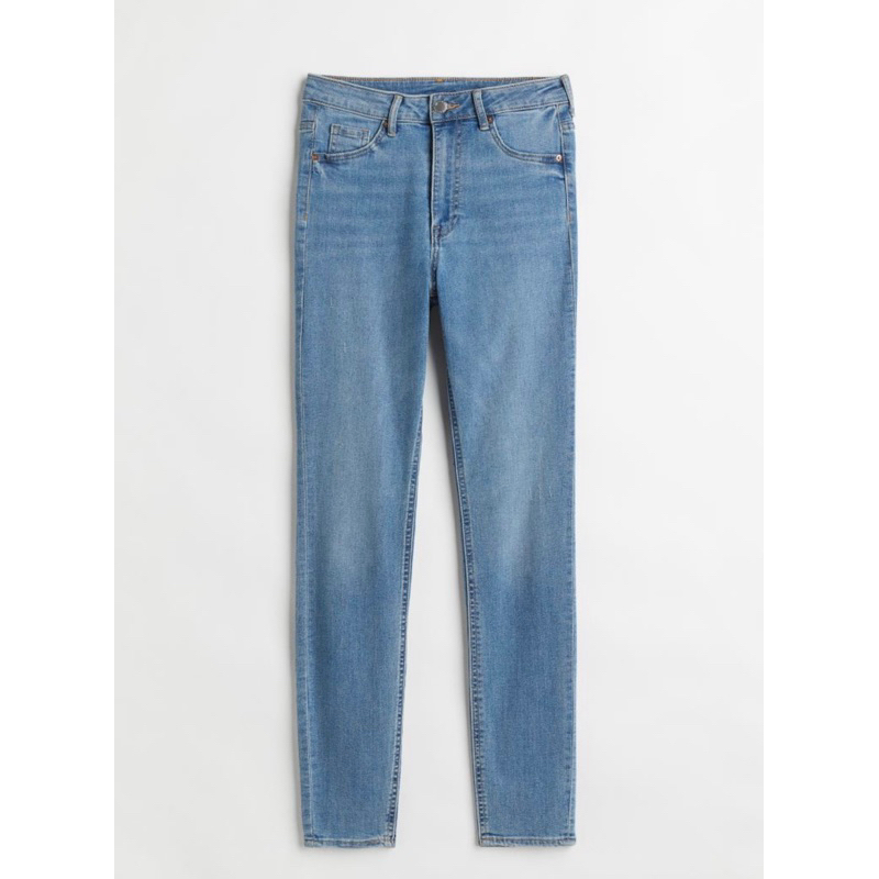 Quần Jean Nữ H&M Nữ Denim Co Giãn Lưng Cao Dáng Skinny Cao Cấp Sang Trọng size 6