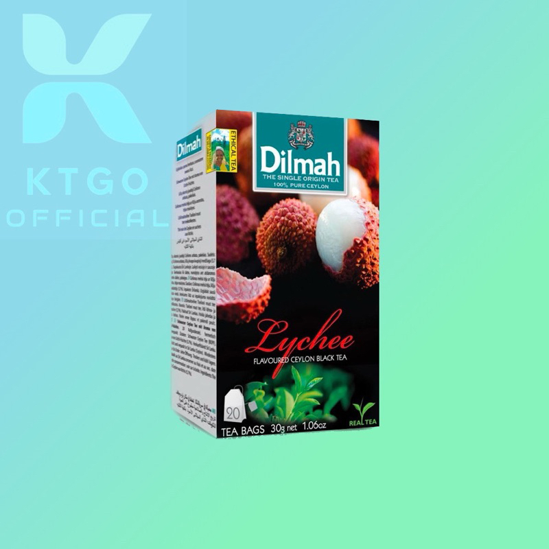 Trà Dilmah Vị Vải - Lychee 30g