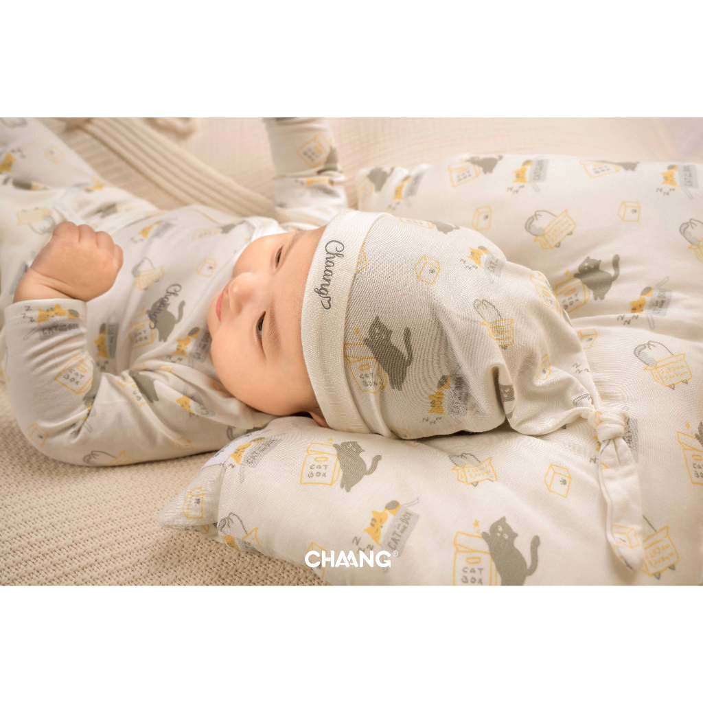 Chaang set 2 mũ thóp cho bé sơ sinh SS23