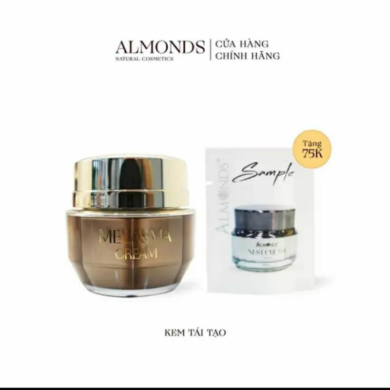 ALMONDS® kem Tái Cấu Trúc Nám 💯chính hãng (tặng kèm gói phục hồi da )mua lẻ giá sỉ