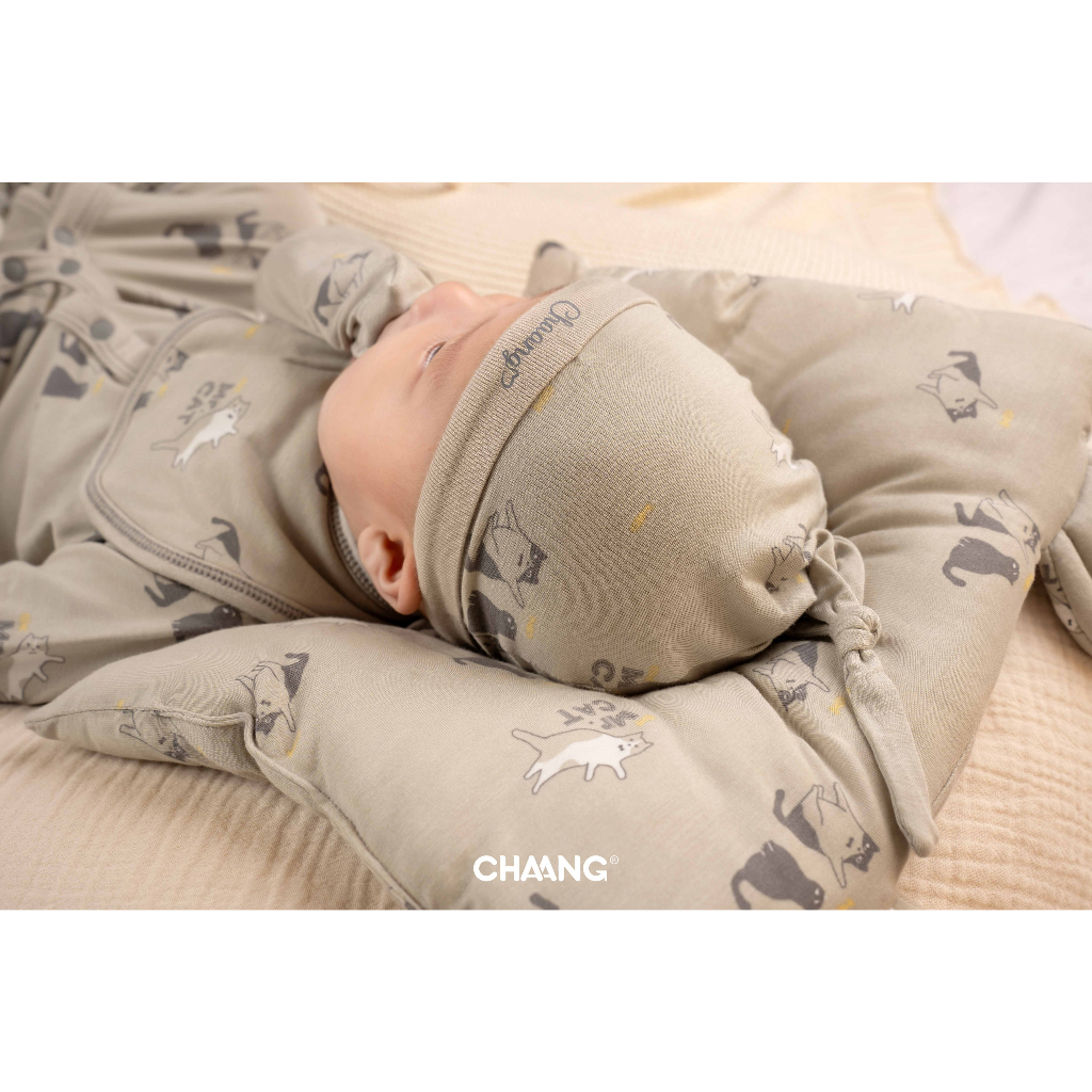 Chaang set 2 mũ thóp cho bé sơ sinh SS23