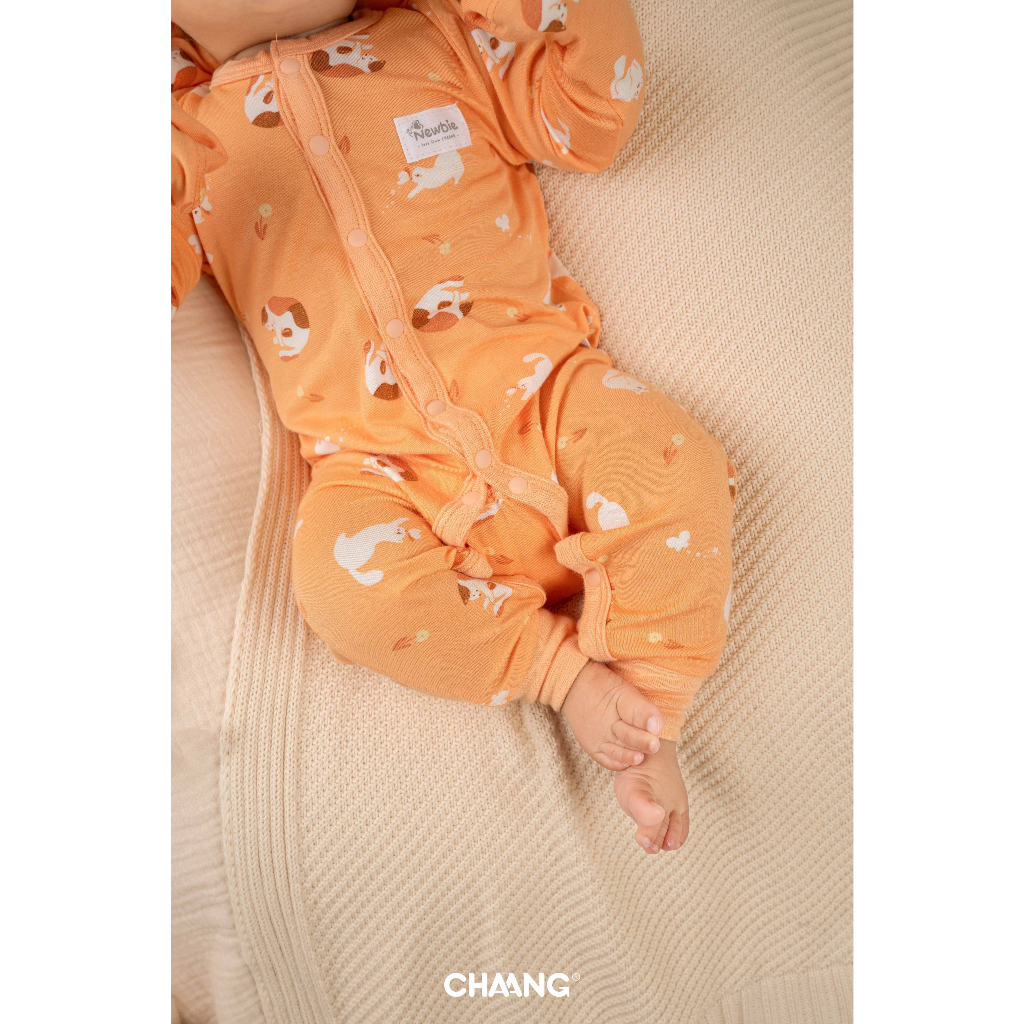 Chaang body dài tay Mèo Chaang cho bé sơ sinh SS23