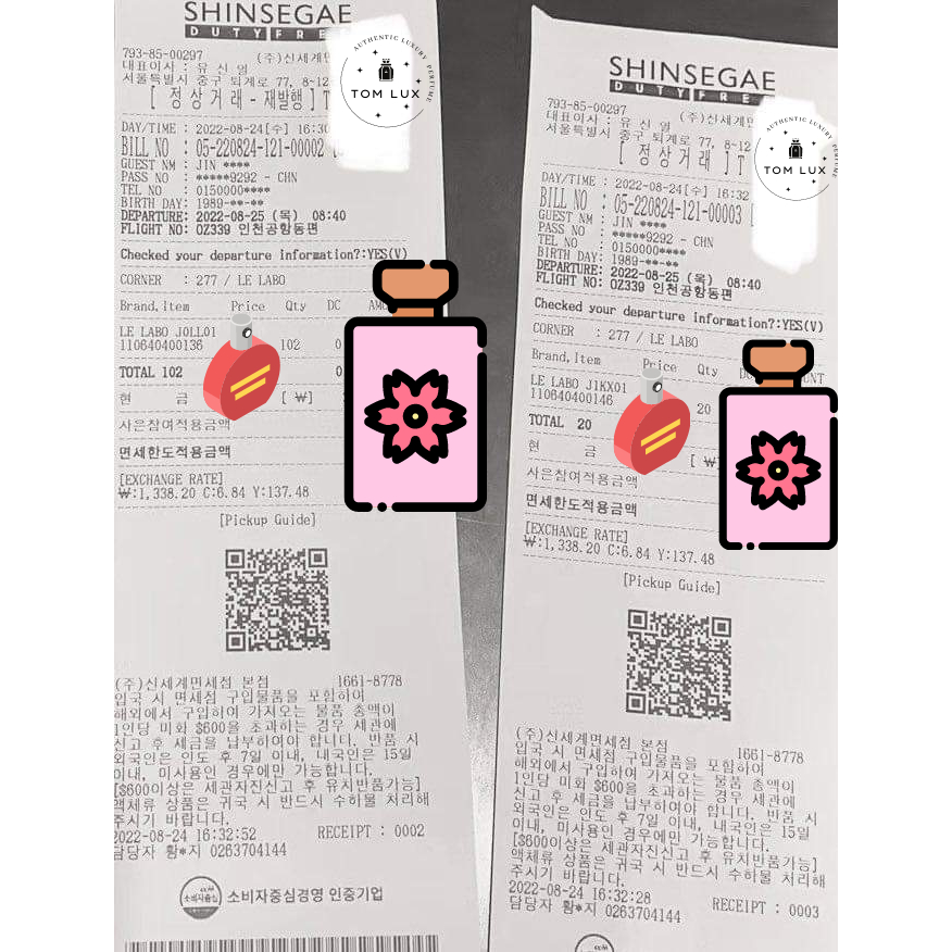 Nước Hoa Nam Y EDP TomLux 10ml