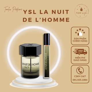 (MẪU THỬ) Nước Hoa Nam La Nuýt EDT TomLux 10ml