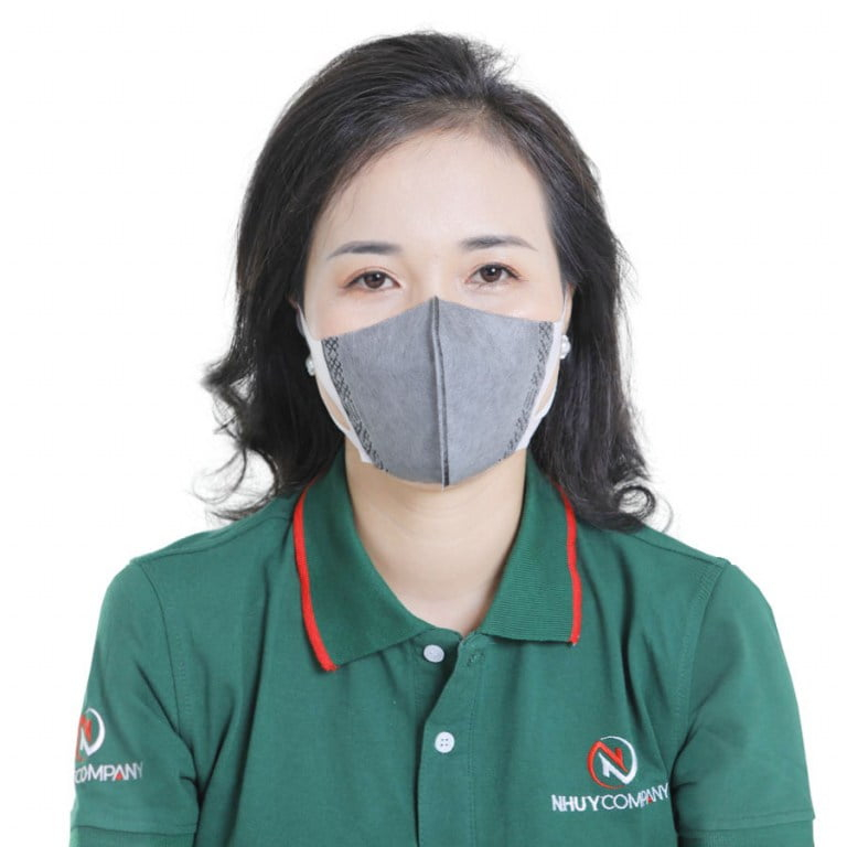 Hộp 50 chiếc khẩu trang 3D mask màu XÁM