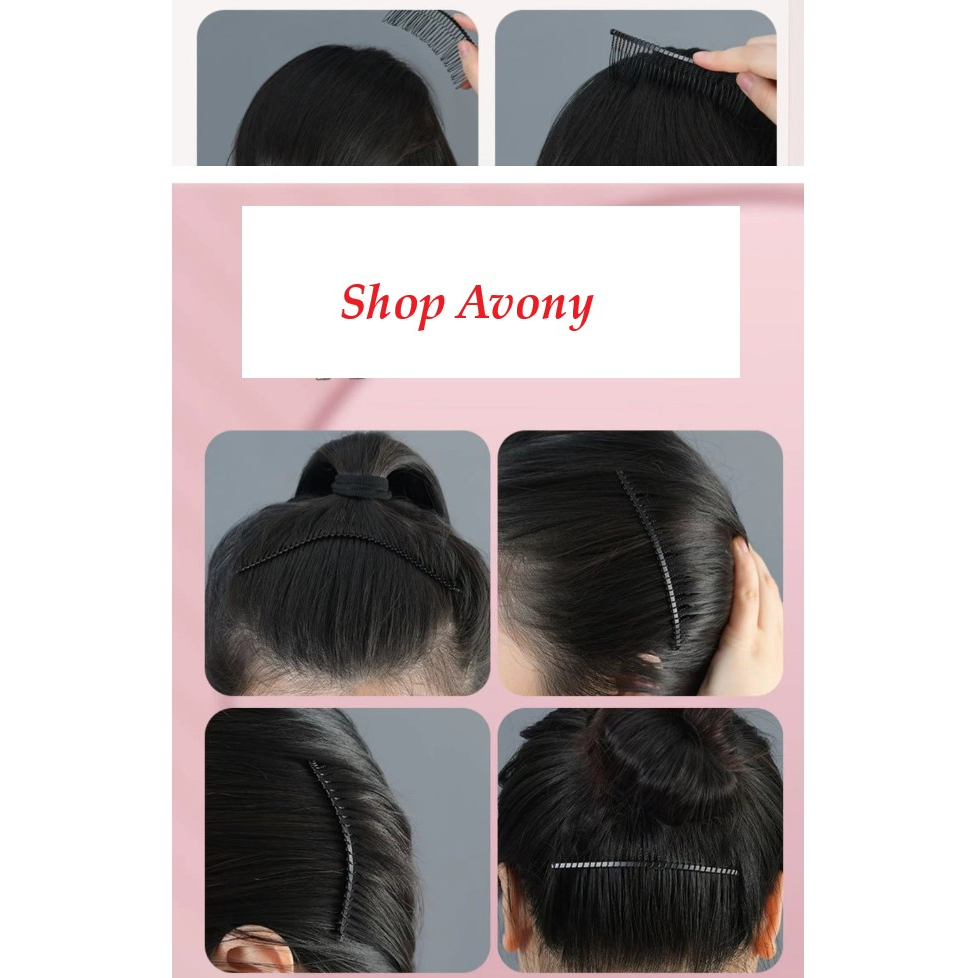 Cài lược vắt tóc - xước tóc mái, tóc con bằng sắt