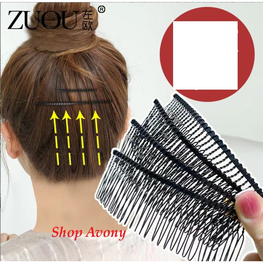 Cài lược vắt tóc - xước tóc mái, tóc con bằng sắt