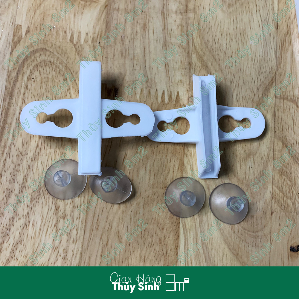 Kẹp Hít Giữ Vách Ngăn Hồ Cá, Vỉ Caro | 8m2