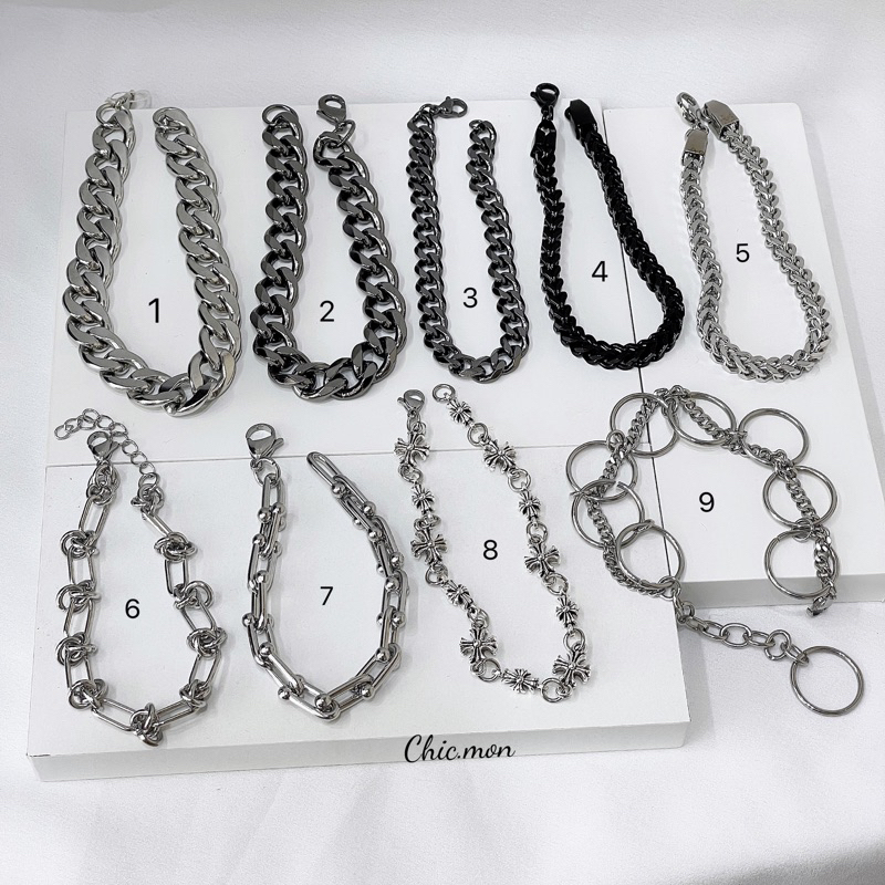 Vòng tay thép ko gỉ CH