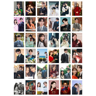 Lomo card 36 ảnh king the land - junho + yoona