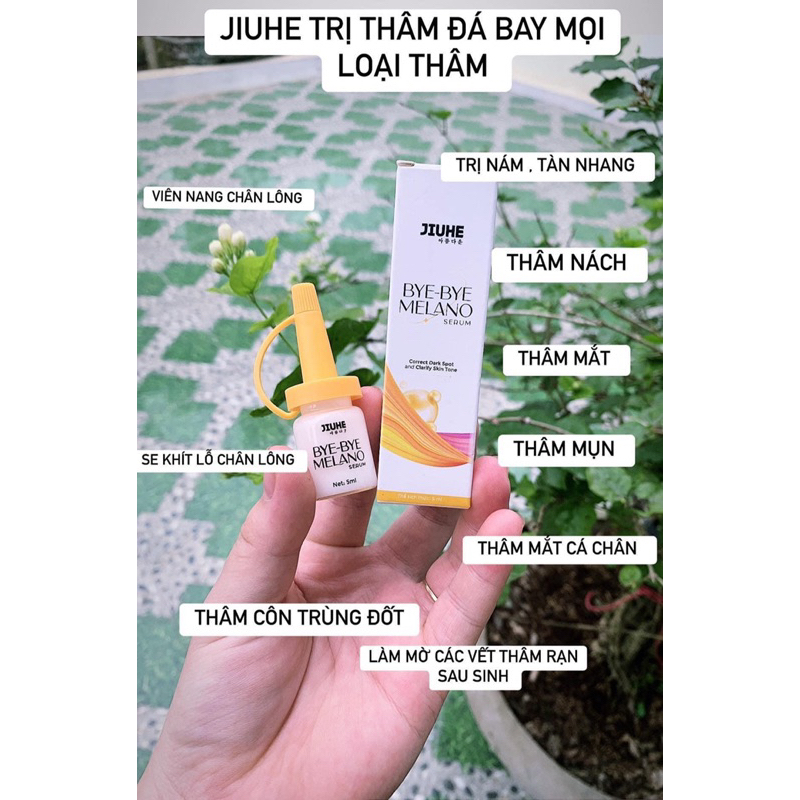 XẢ KHO combo 2 lọ mờ thâm jiuhe  , Jiuhechuẩn thanh tô  Á