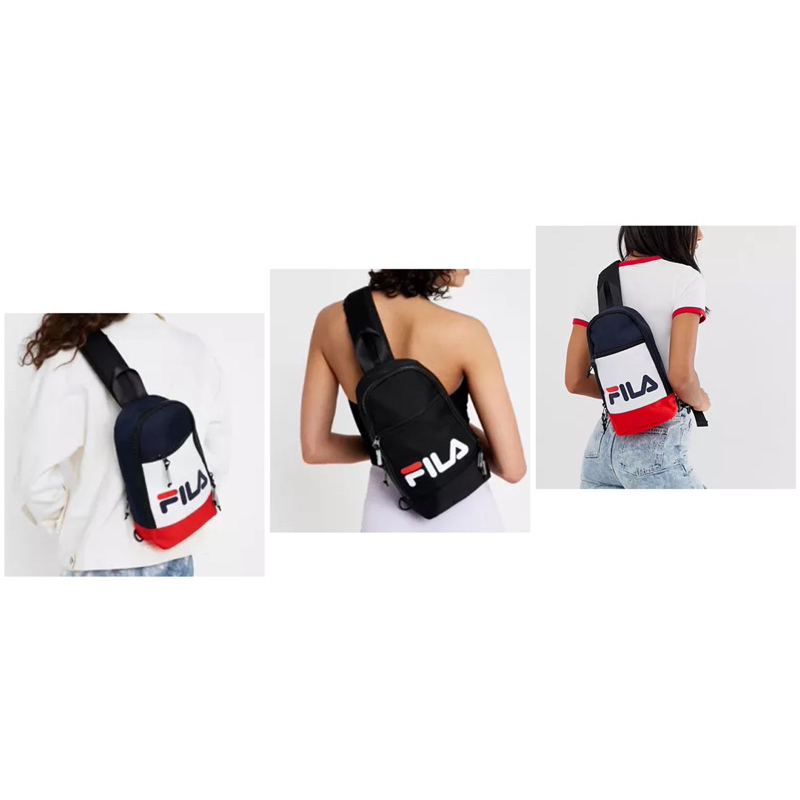 Balo Fila thể thao quai đơn đeo chéo vai secondhand độ mới cao