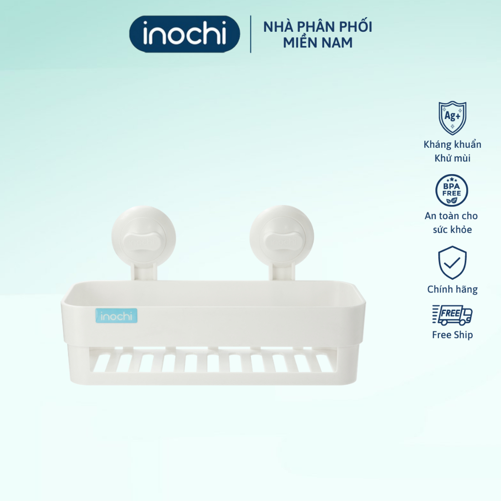 Kệ treo Inochi Nachi, kệ dán tường, kệ đựng đồ nhà vệ sinh