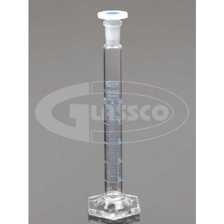 Ống đong thuỷ tinh, nút nhựa 250ml Glassco