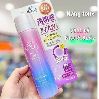 XỊT CHỐNG NẮNG AQUA SKIN TONE UP UV SPRAY Nhật Bản