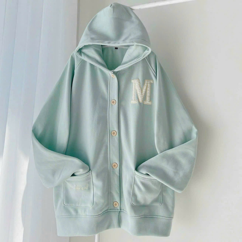 Áo Khoác Hoddie Nỉ Ngoại Form Rộng Ulzzang Nam Nữ Unisex Nón To 2 Lớp Chất Vải Dày Dặn Chống Nắng Tốt