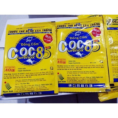 COC 85WP  MẠNH HƠN – THUỐC DIỆT TRỪ NẤM BỆNH CHO CÂY TRỒNG