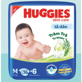 Tã dán Huggies size M - 76 miếng (cho bé từ 6 - 11 kg)