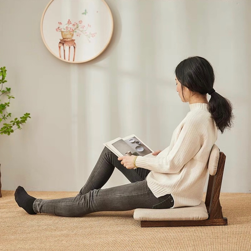 Ghế bệt tatami gỗ đệm cao cấp nhập khẩu TOTORO HOUSE | BigBuy360 - bigbuy360.vn