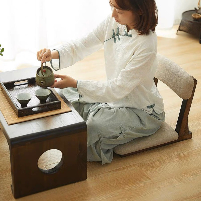 Ghế bệt tatami gỗ đệm cao cấp nhập khẩu TOTORO HOUSE | BigBuy360 - bigbuy360.vn