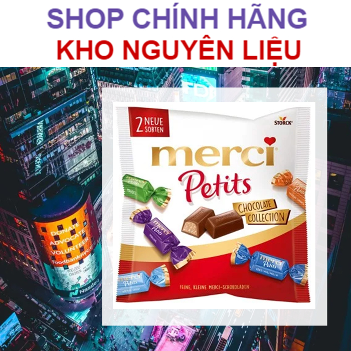 Merci Chocolate 125g - Thương Hiệu Từ Đức, Tình Yêu Từ Châu Âu 🍫🇩🇪 Ritter Sport, Ghirardelli